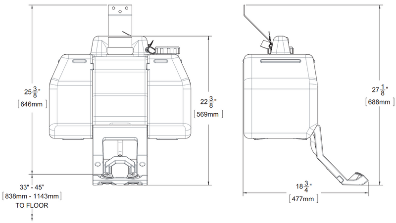 Speakman SE-4400 GravityFlo 9 Gallon Portable Eyewash