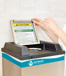 Open lid of the suitmate bathing suit extractor