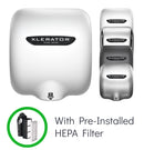 XLERATOR HEPA Hand Dryers Have a Pre-Installed HEPA Filter from Excel Dryer