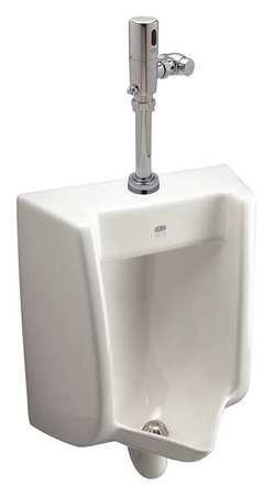 Zurn Siphon Jet Wall Urinal, 0.125 Gallons per Flush, 37-1/8"H x 18-1/2"W, White