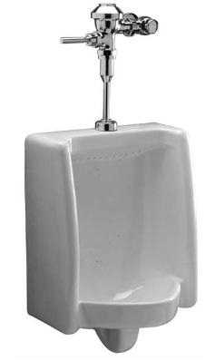 Z5758.206.00 Chrome High Efficiency Low Consumption Full Stall Urinal with Hardwired Valve